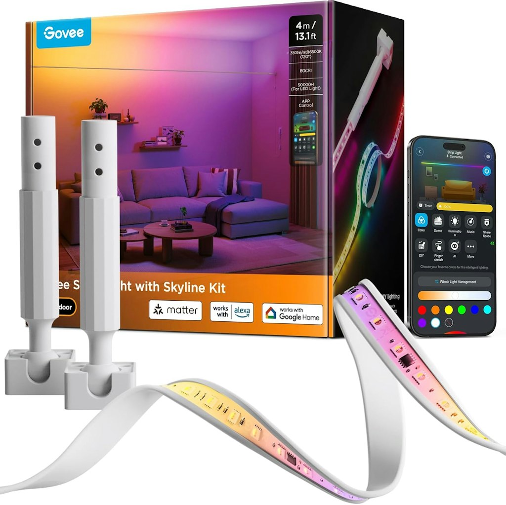 Govee 13-Foot Strip Light with Skyline Kit: $60 Govee 13-Foot Strip Light with Skyline Kit: $60