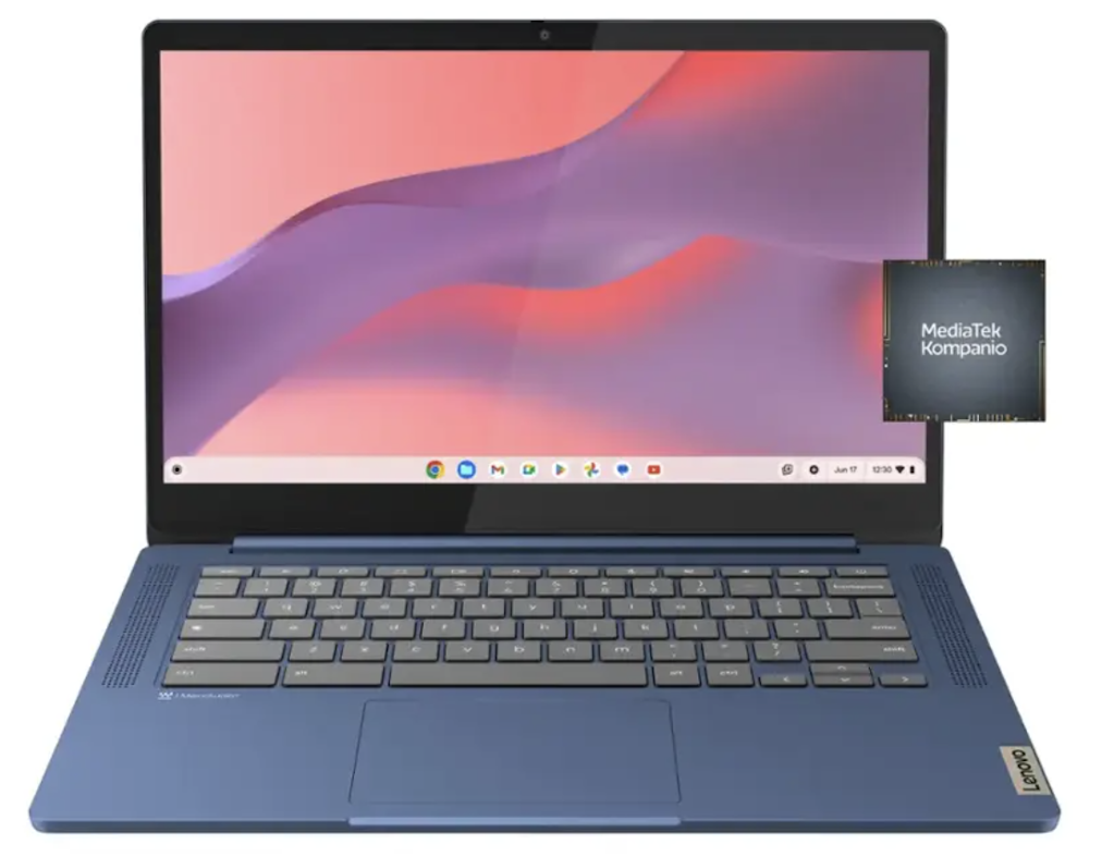 Lenovo IdeaPad Slim 3 Chromebook 3 MediaTek 14" Laptop: $139