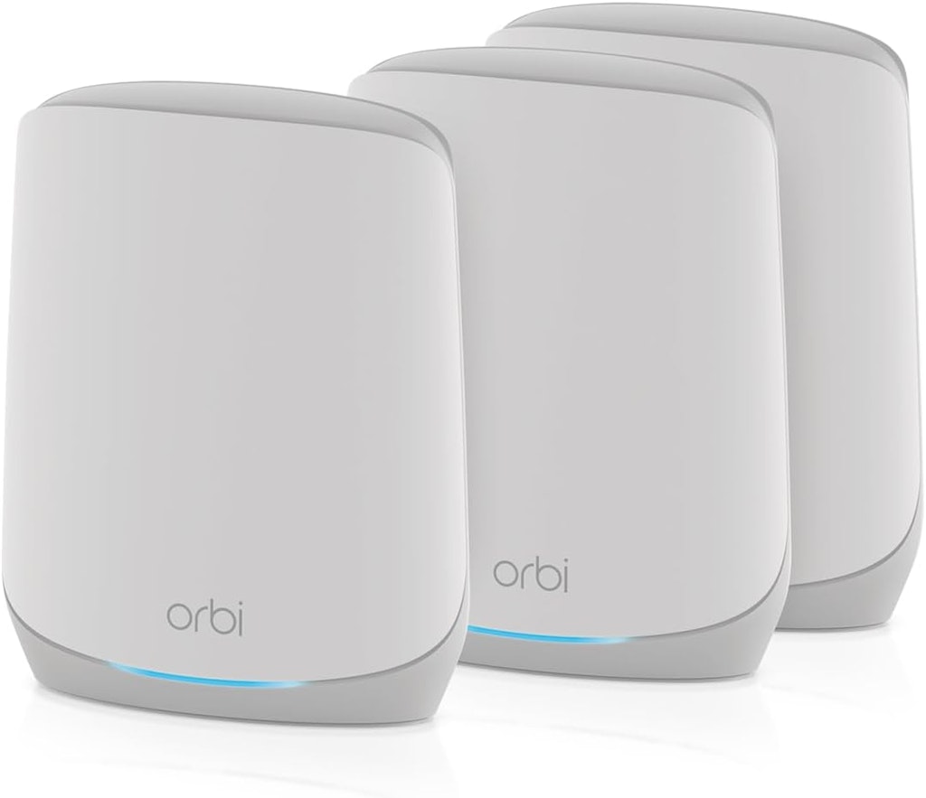 Netgear Orbi Whole Home Tri-Band WiFi 6 Mesh Network System: $200