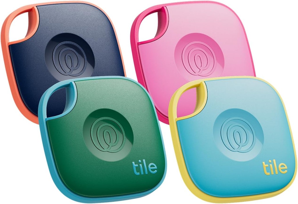 Tile by Life360 Mate Bluetooth Tracker 4-Pack: $50 w/ Prime