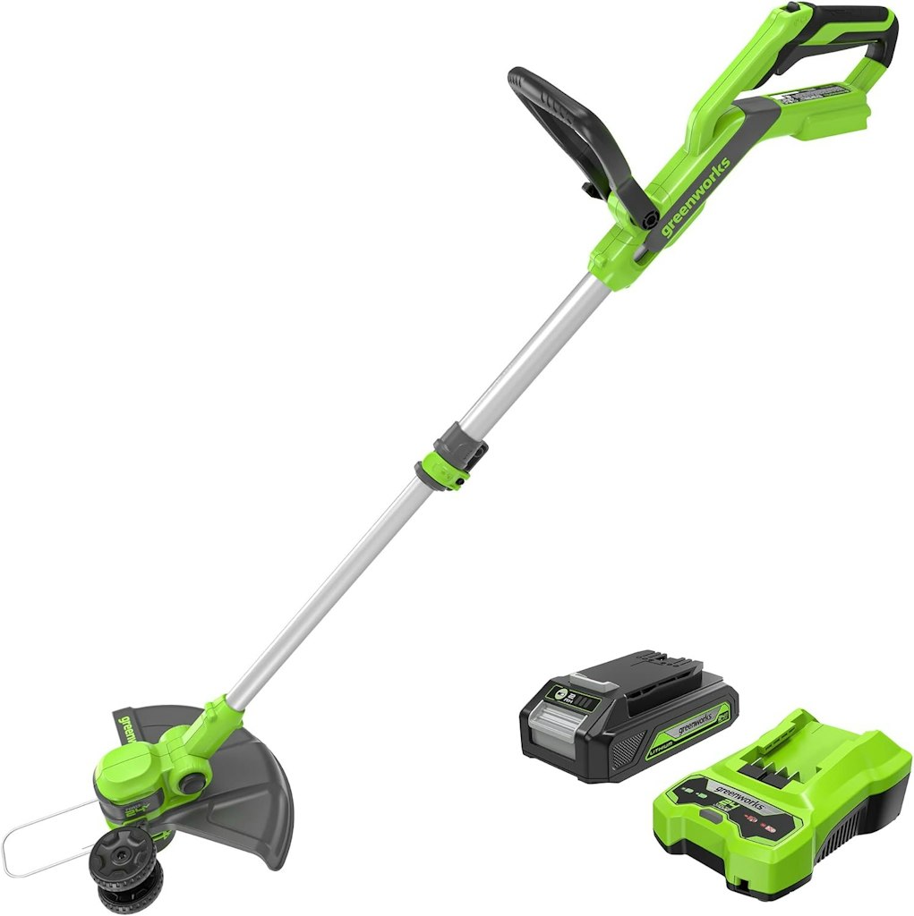 GreenWorks Ultra-Light 12" Cordless String Trimmer/Edger: $76