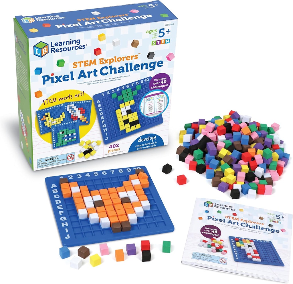 Learning Resources STEM Explorers Pixel Art Challenge: $10.60