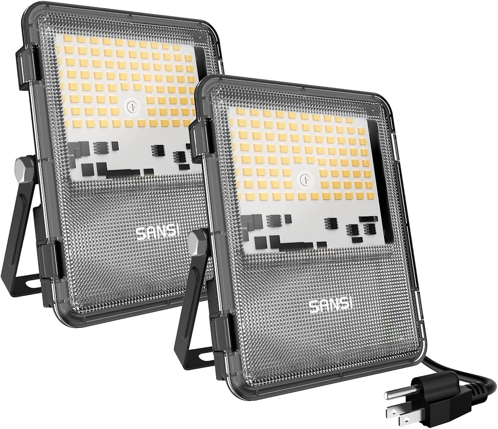 Sansi 30W Outdoor LED Flood Light 2-Pack: $11