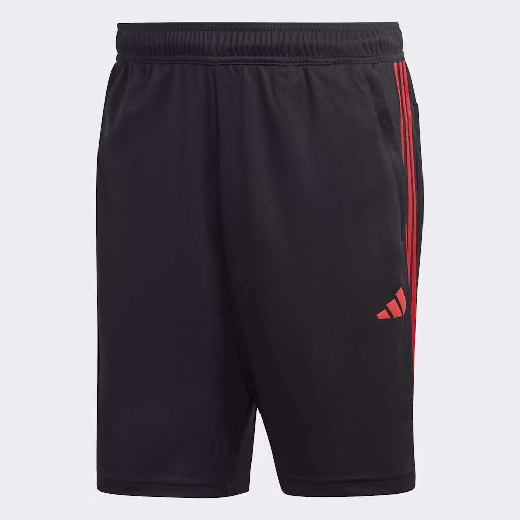 adidas Men's Train Essentials Piqué 3-Stripes Training Shorts: from $4.27
