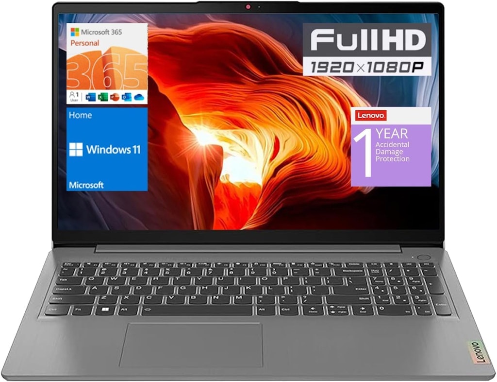 Lenovo IdeaPad 1 15IJL7 Celeron N4500 15.6" Laptop w/ 20GB RAM & 1TB SSD: $332