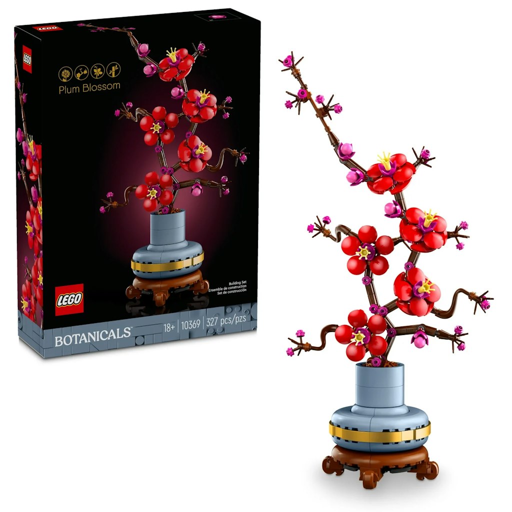 LEGO Icons Plum Blossom Building Set: $23.98