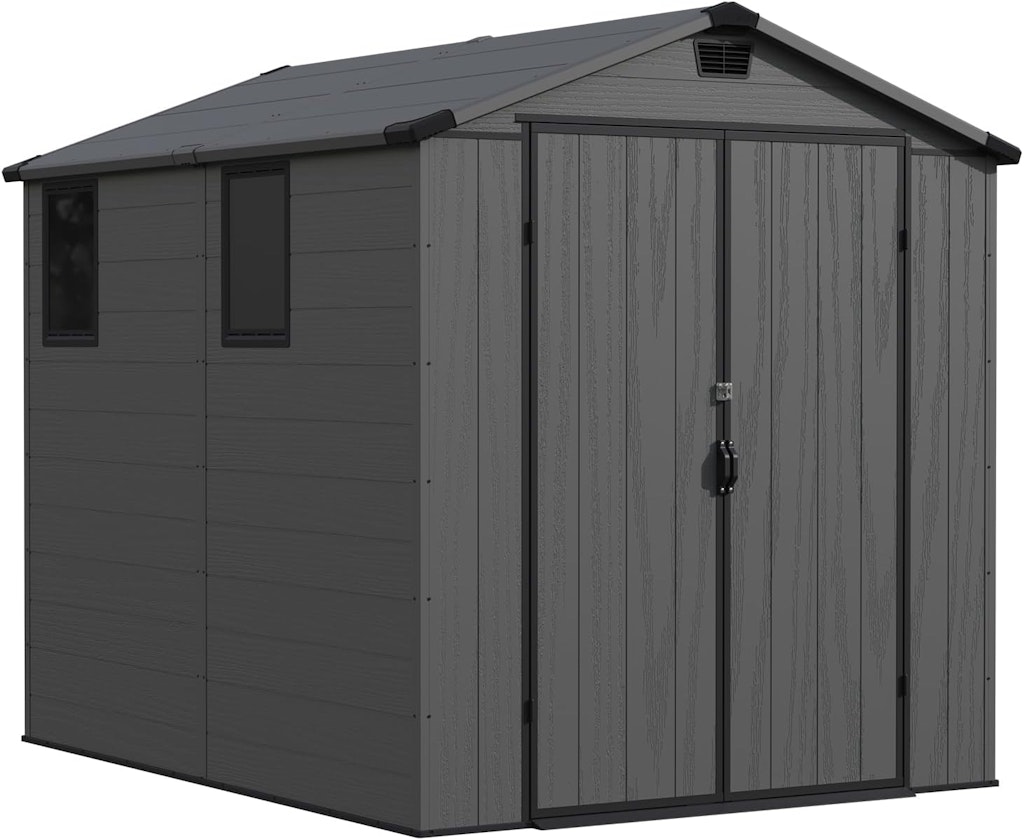 Patiowell 6 x 8-FT Outdoor Storage Shed: $640