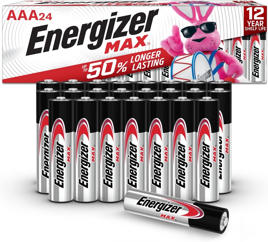 Energizer Max AAA Batteries 24-Pack: $7.79 via Sub & Save Energizer Max AAA Batteries 24-Pack: $7.79 via Sub & Save