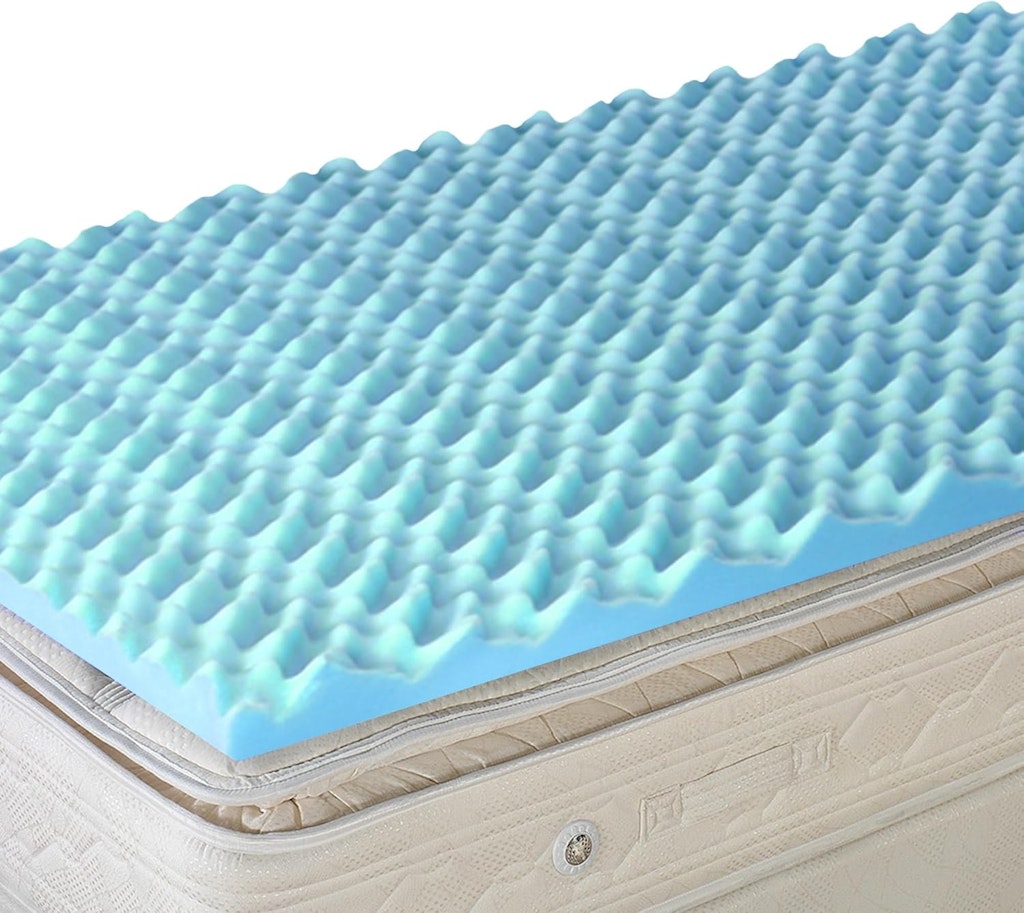 DMI 3" Foam Twin Mattress Topper: $30