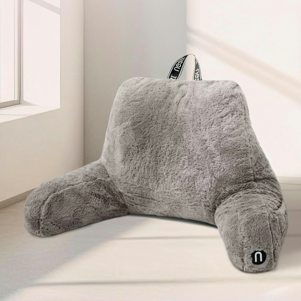 Nestl Fur Reading Pillow: $15