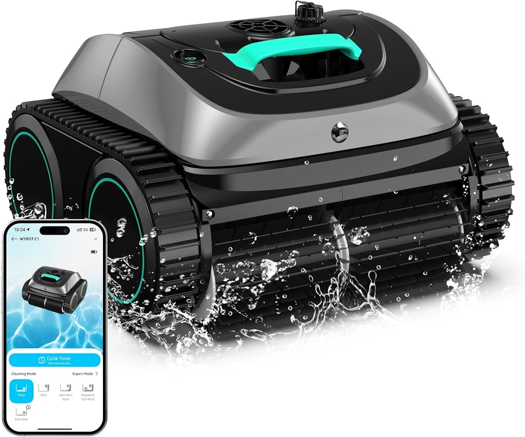 WYBOT C1 Pool Robot Vacuum: $430