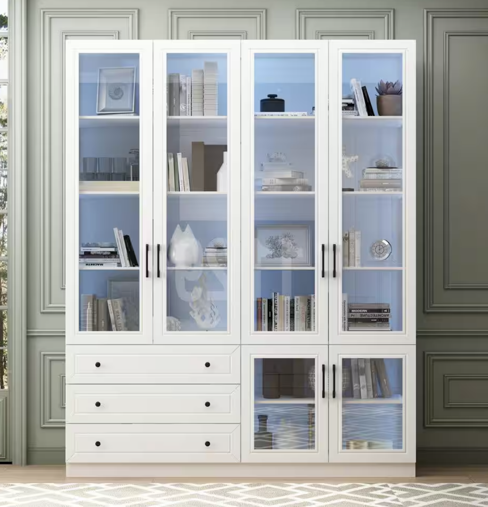 Fufu & Gaga 78.7" 10-Shelf Accent Bookcase: $428