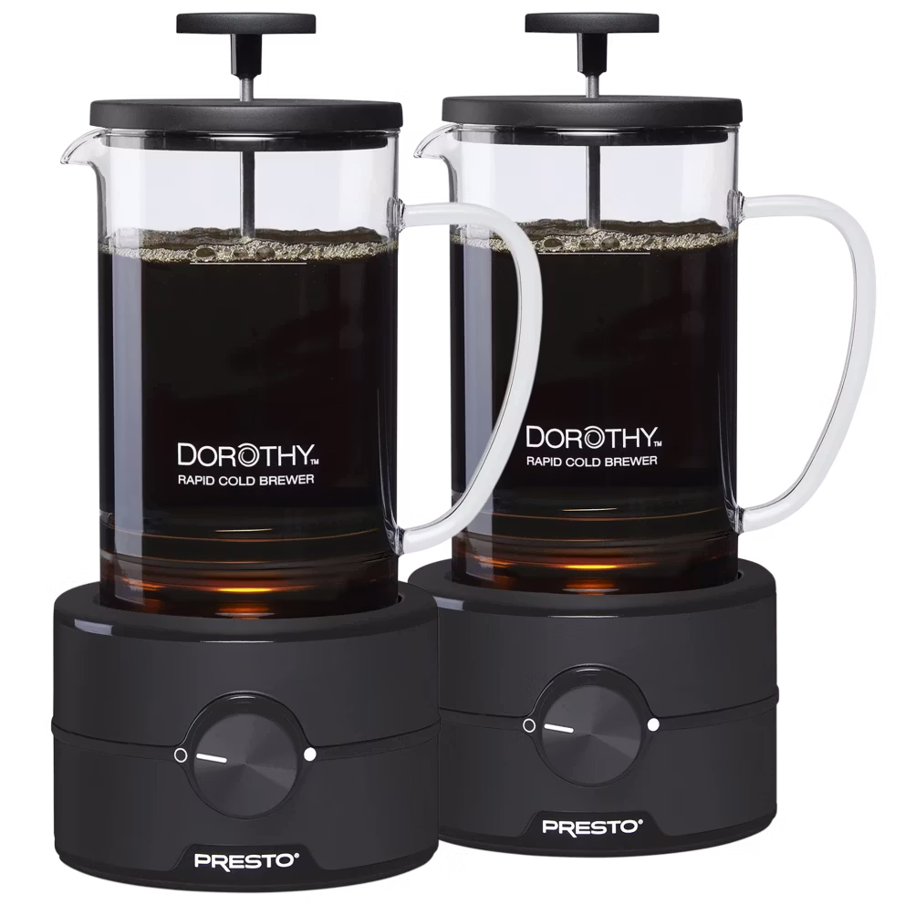 Presto Dorothy Rapid Cold Brewer 2-Pack: $10