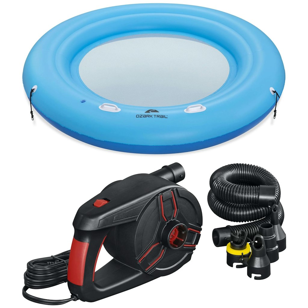 Ozark Trail 7.5-Ft. Water Hammock w/ Powergrip Pro Electric Air Pump: $69