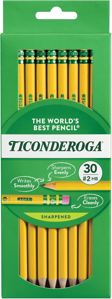 Pre-Sharpened 30-Count #2 Pencils: $4.99