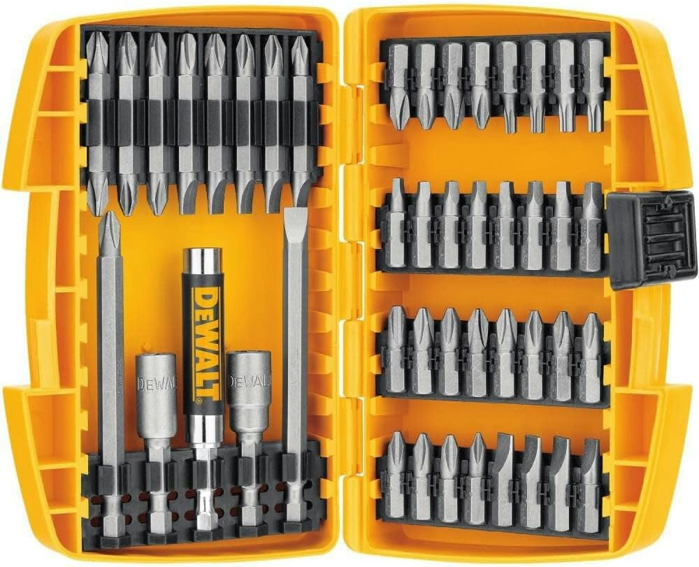 DeWalt 45-Piece Screwdriver Bit Set with Tough Case