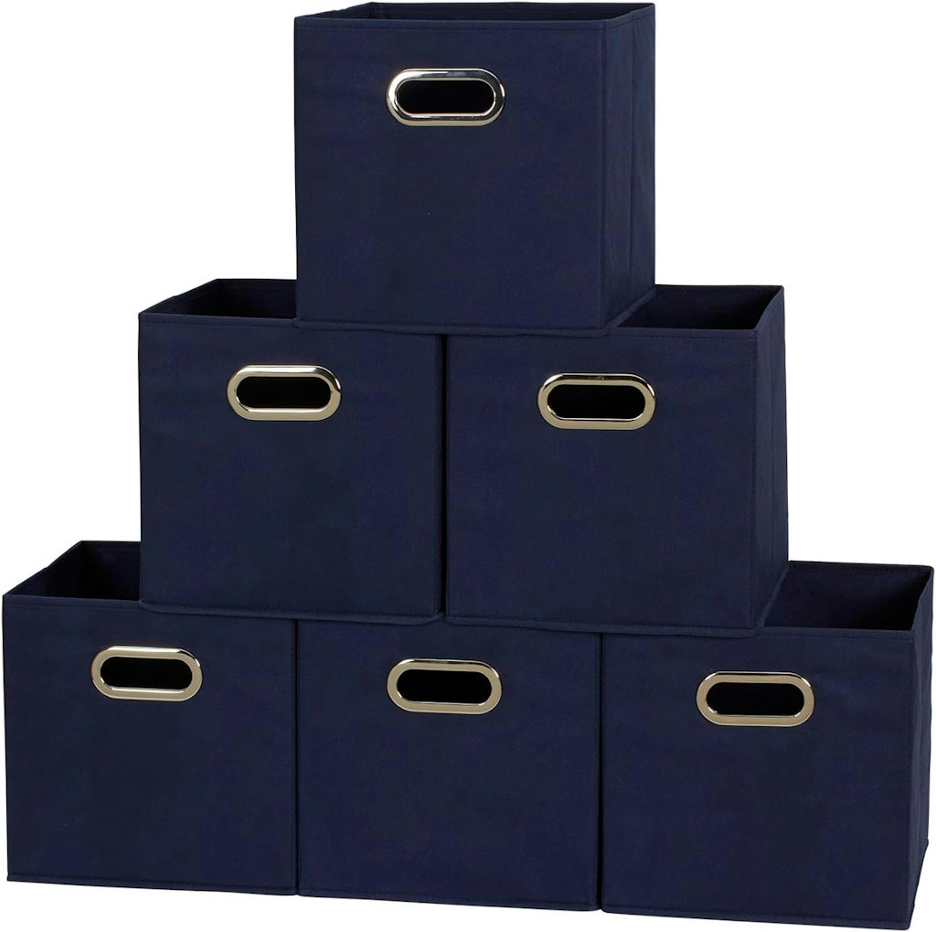 Household Essentials Foldable Fabric Storage Bin 6-Pack: $15