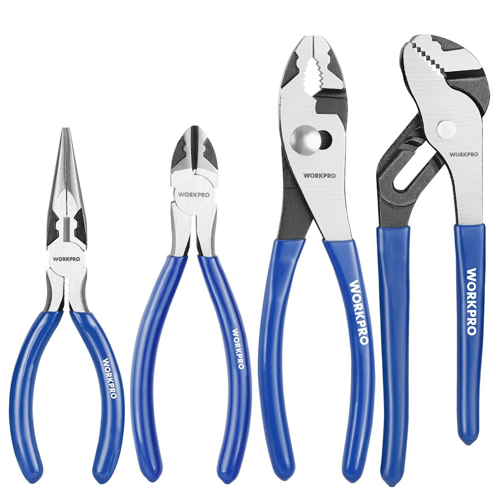 WorkPro 4-Piece Pliers Tool Kit: $16 WorkPro 4-Piece Pliers Tool Kit: $16