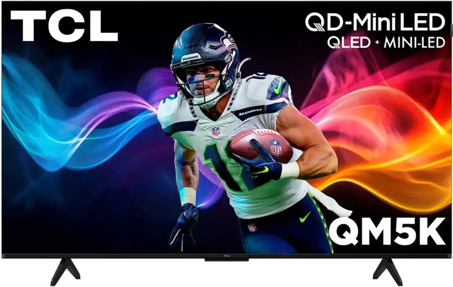 TCL QM5K Series 50QM5K 50" 4K HDR QD-Mini LED UHD Smart TV: $270 TCL QM5K Series 50QM5K 50" 4K HDR QD-Mini LED UHD Smart TV: $270