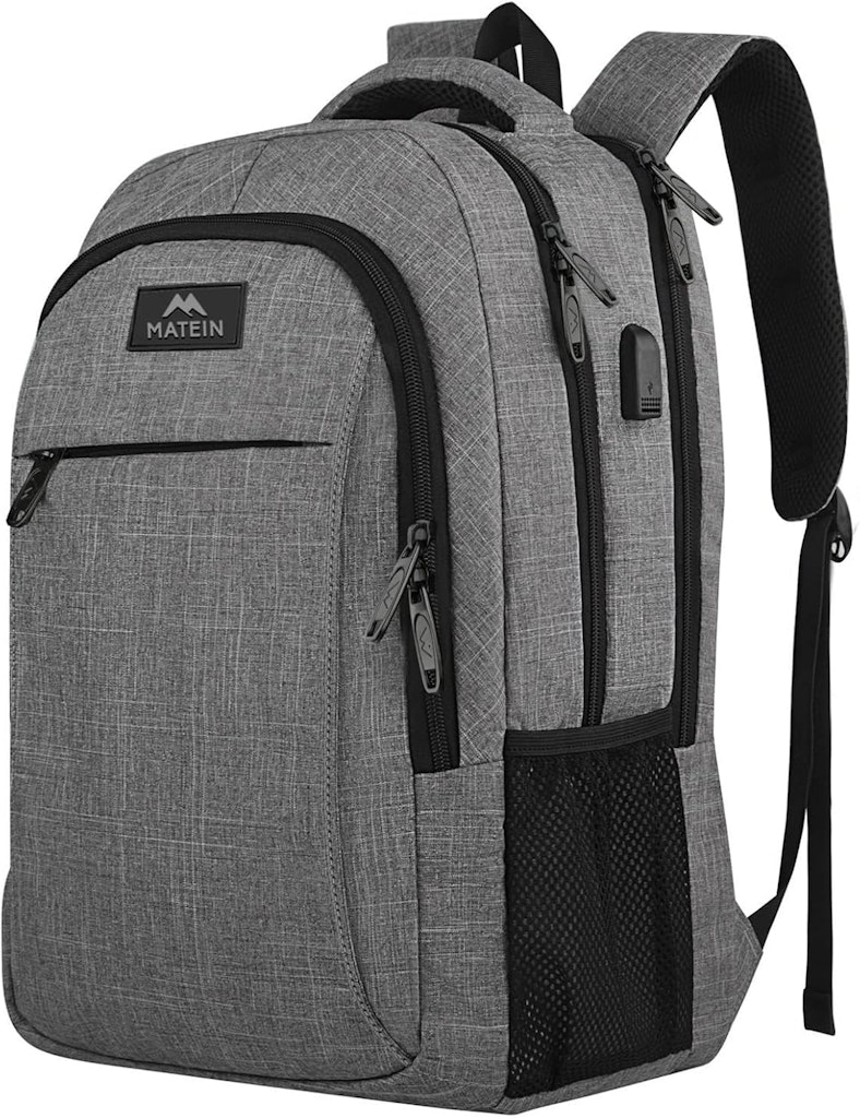 Matein 15.6'' Laptop Backpack with USB Port: $17.37