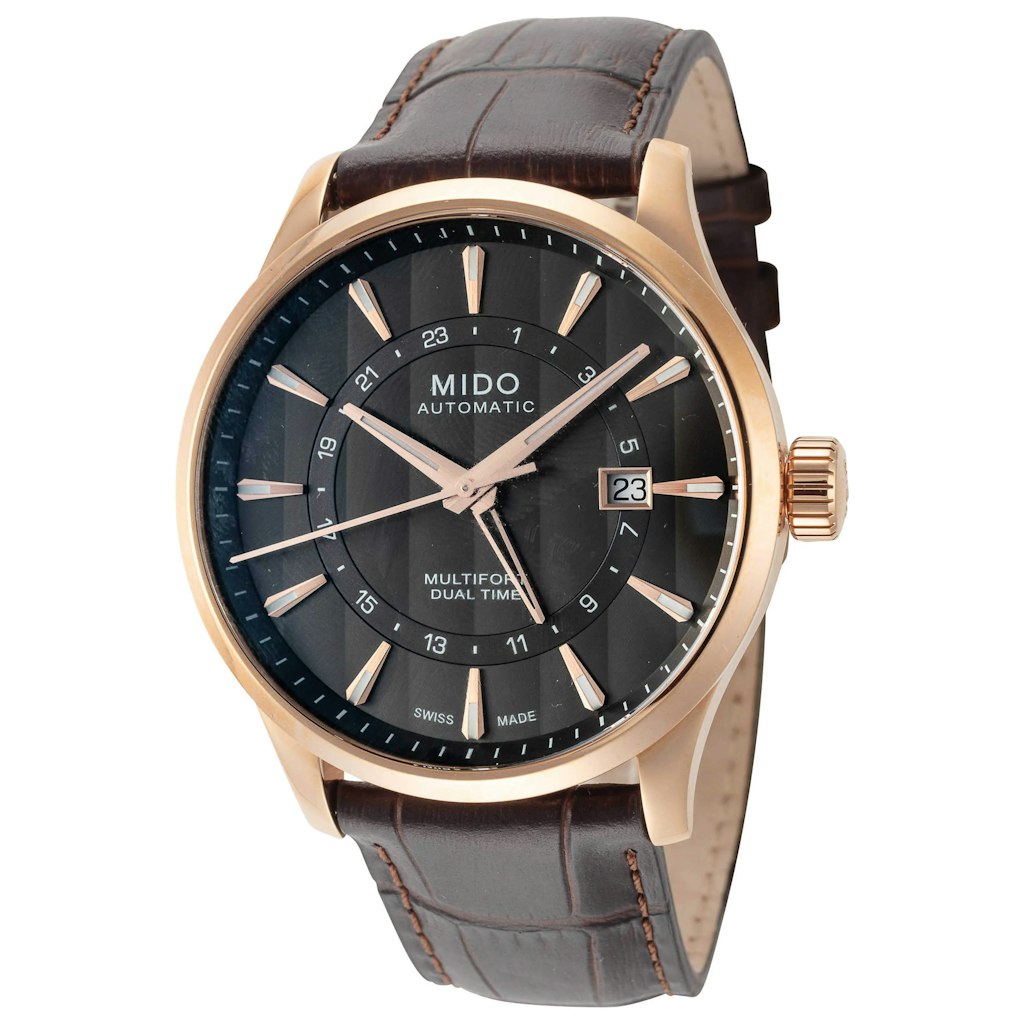 Mido Men's Multifort Automatic Watch: $485 Mido Men's Multifort Automatic Watch: $485