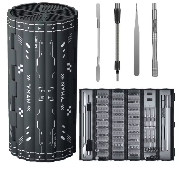 VMan 128-in-1 Precision Screwdriver Set: $18.79 VMan 128-in-1 Precision Screwdriver Set: $18.79