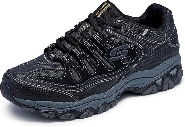 Skechers Men's Afterburn M. Fit Fashion Sneakers: $45 Skechers Men's Afterburn M. Fit Fashion Sneakers: $45
