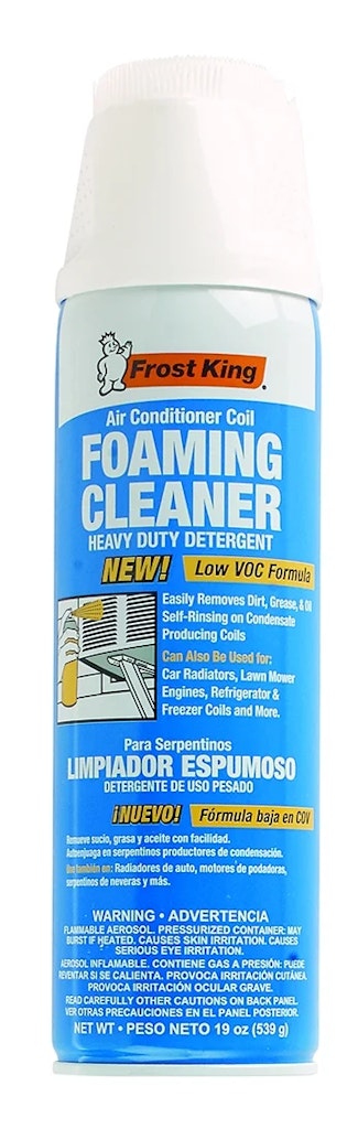 Frost King Air Conditioner Coil Foaming Cleaner: $4.54 Frost King Air Conditioner Coil Foaming Cleaner: $4.54