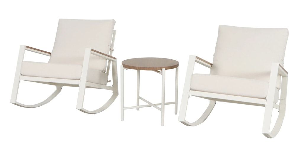 Mainstays Westmont 3-Piece Outdoor Rocker Set: $137 Mainstays Westmont 3-Piece Outdoor Rocker Set: $137