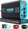 Landerpow 3000 Watt Pure Sine Wave Inverter for $150 + free shipping