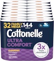 Cottonelle Ultra Comfort Toilet Paper 32-Pack for $23 via Sub. & Save + free shipping w/ Prime