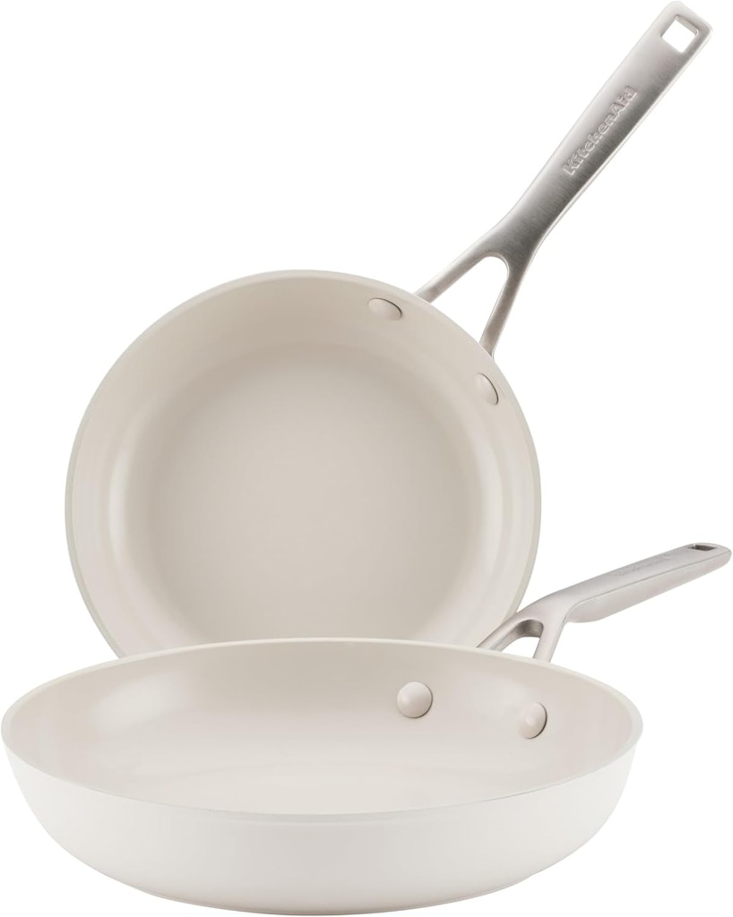 KitchenAid Hard Anodized Ceramic Induction 2-Piece Cookware Set: $39.99