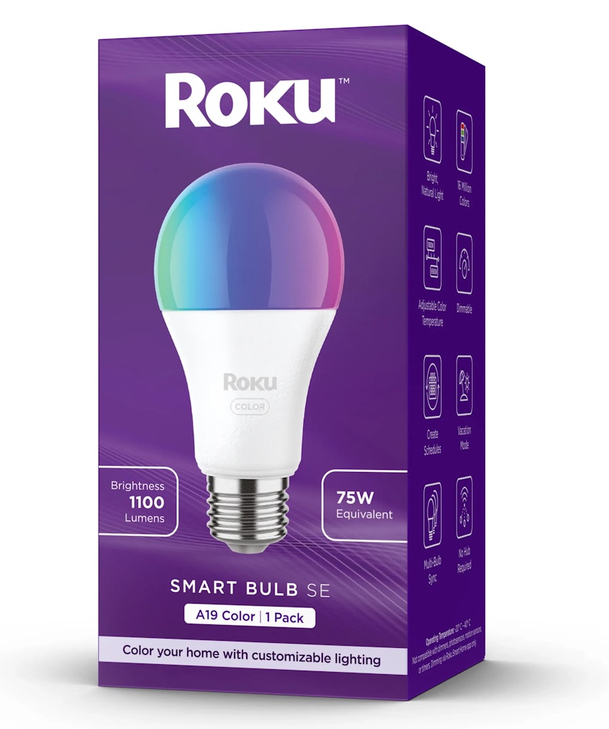 Roku Smart Home Smart Bulb SE: $7