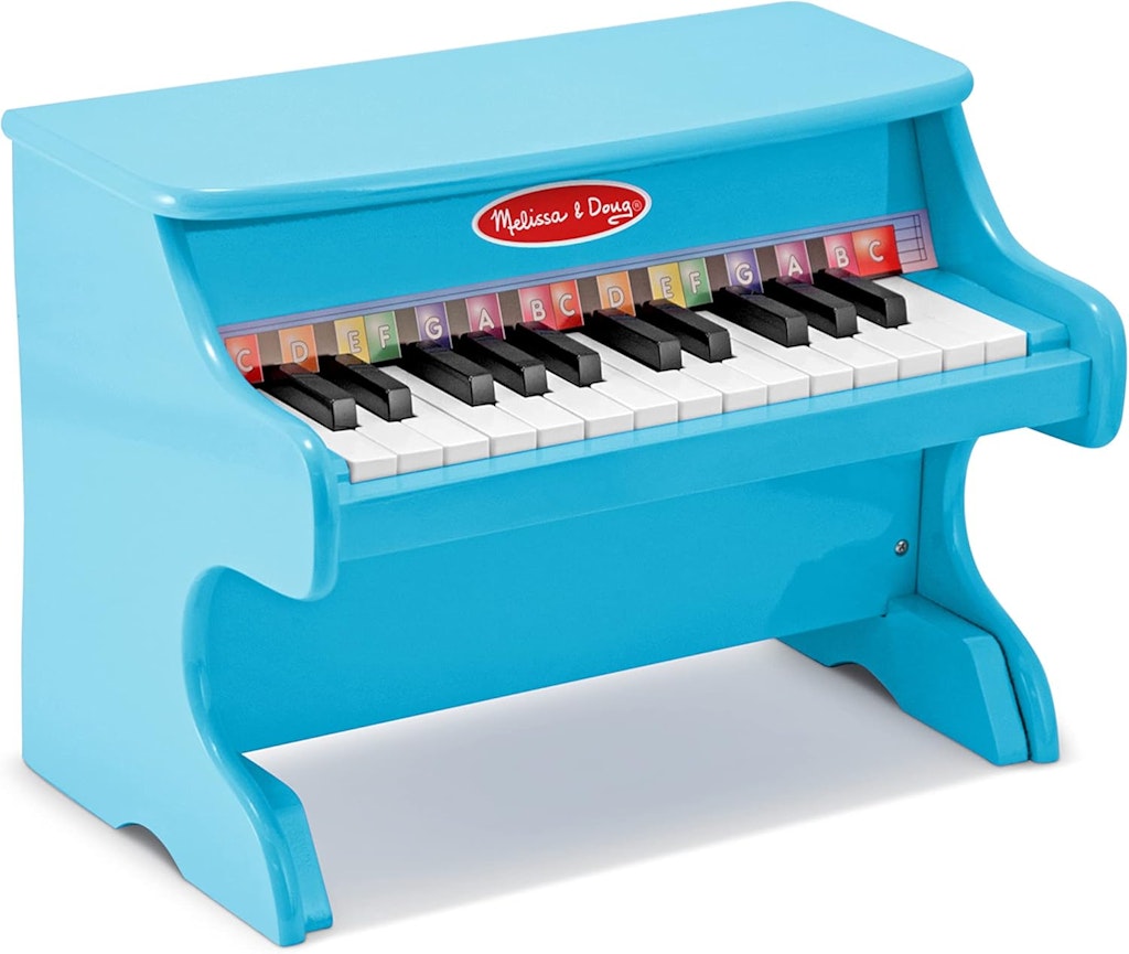 Melissa & Doug 25-Key Color-Coded Piano: $30 Melissa & Doug 25-Key Color-Coded Piano: $30