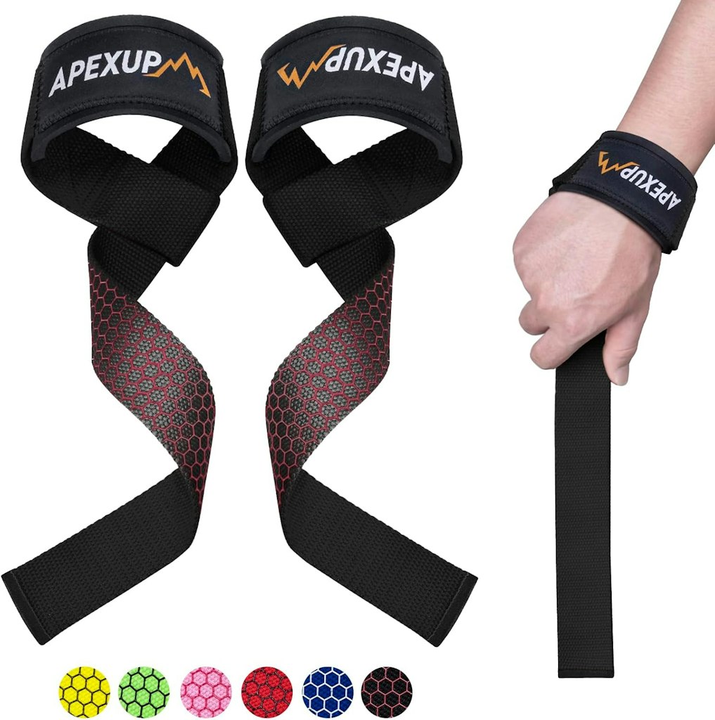 APEXUP Weight Lifting Straps: $3.49