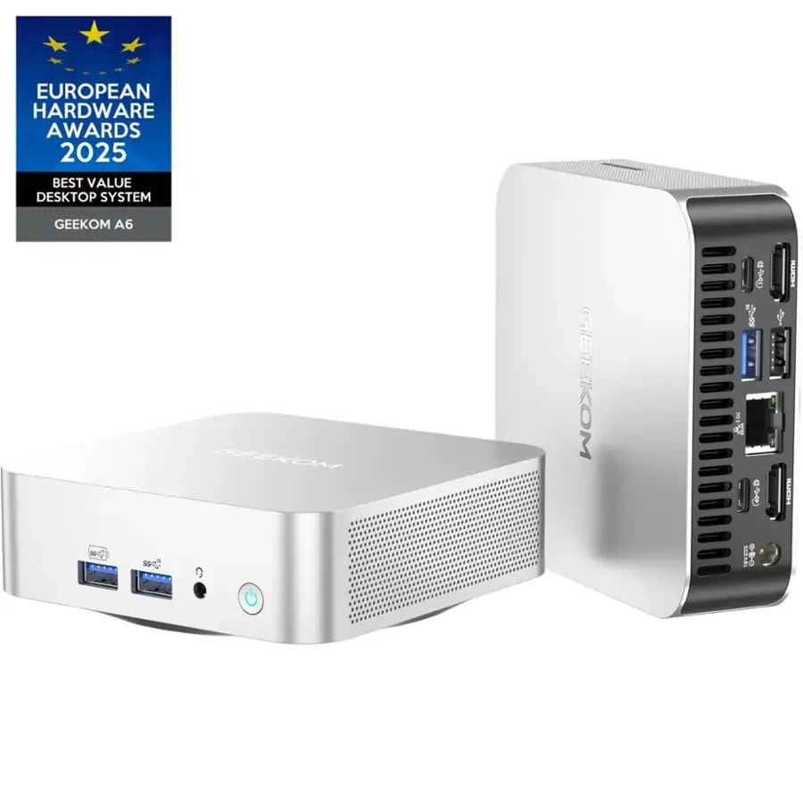 Geekom A6 Ryzen 7 Mini Desktop PC: $348 Geekom A6 Ryzen 7 Mini Desktop PC: $348