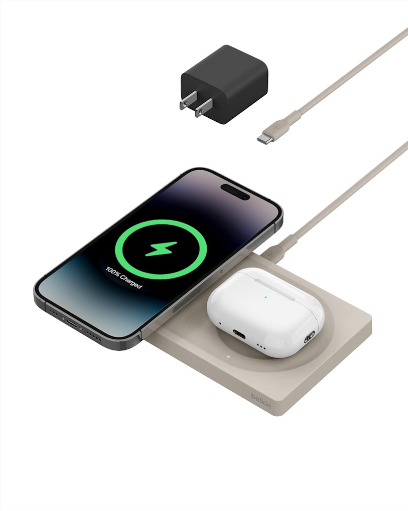 Belkin MagSafe-Compatible 2-in-1 Wireless Charger: $51