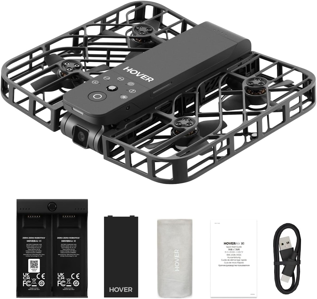 HOVERAir X1 Self-Flying Camera Drone: $238 HOVERAir X1 Self-Flying Camera Drone: $238