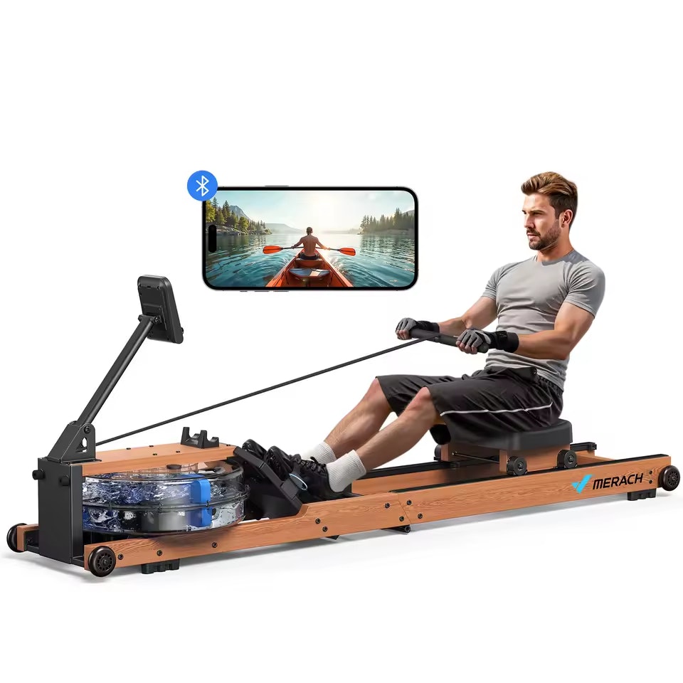 Merach R28 Pro Foldable Water Rowing Machine w/ Monitor: $218.14 Merach R28 Pro Foldable Water Rowing Machine w/ Monitor: $218.14