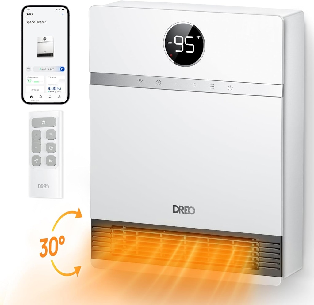 Dreo Smart Wall Heater: $90