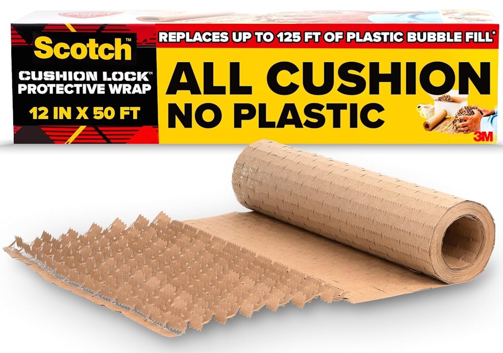 Scotch Cushion Lock Protective Wrap 50-Foot Roll: $3.76 Scotch Cushion Lock Protective Wrap 50-Foot Roll: $3.76