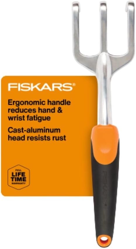 Fiskars 13" Ergo Cultivator: $5.58 w/ Prime