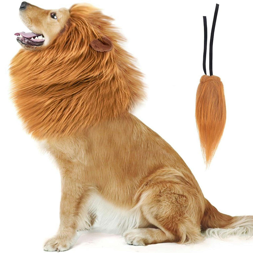 Newbea Lion Mane Dog Costume: $13 Newbea Lion Mane Dog Costume: $13