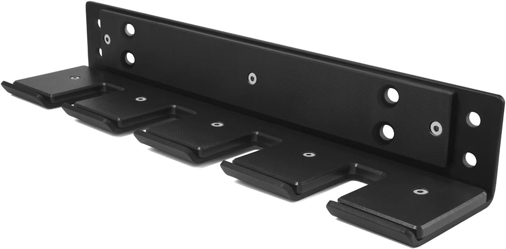 Yes4All Vertical Wall Mounted Olympic Barbell Storage Rack: $27