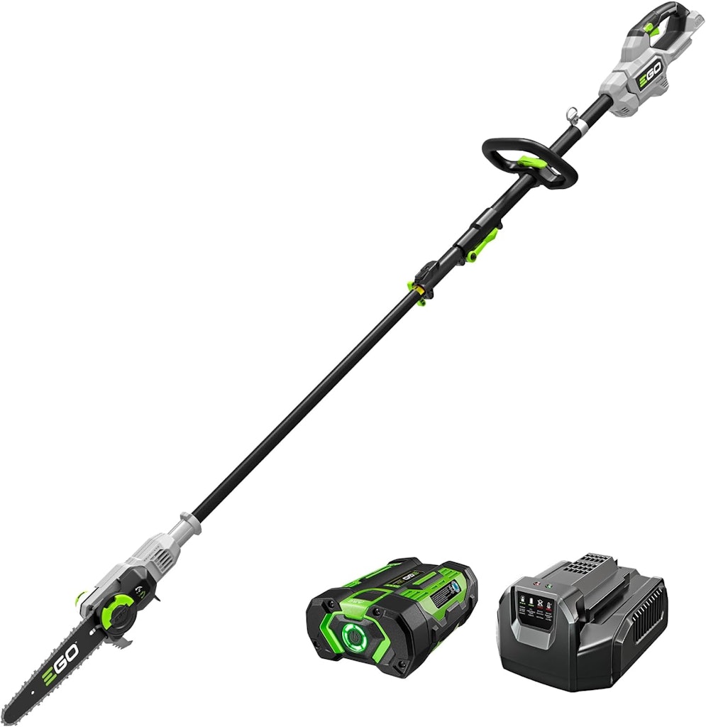 EGO Power+ Cordless Electric Pole Saw w/ Battery, Charger: $299