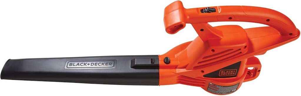 Black + Decker Electric Leaf Blower: $32