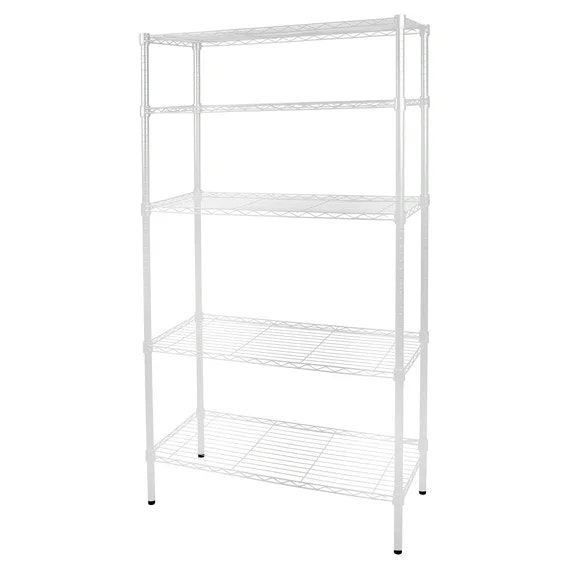 Hyper Tough 5-Tier Wire Storage Shelves: $54