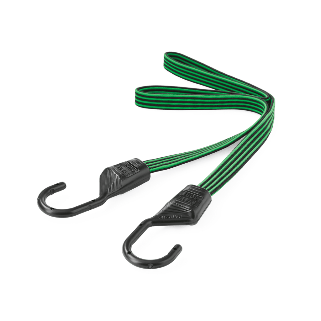 Hyper Tough 48" Poly-Pro Flat Bungee Cord 2-Pack: $4.33
