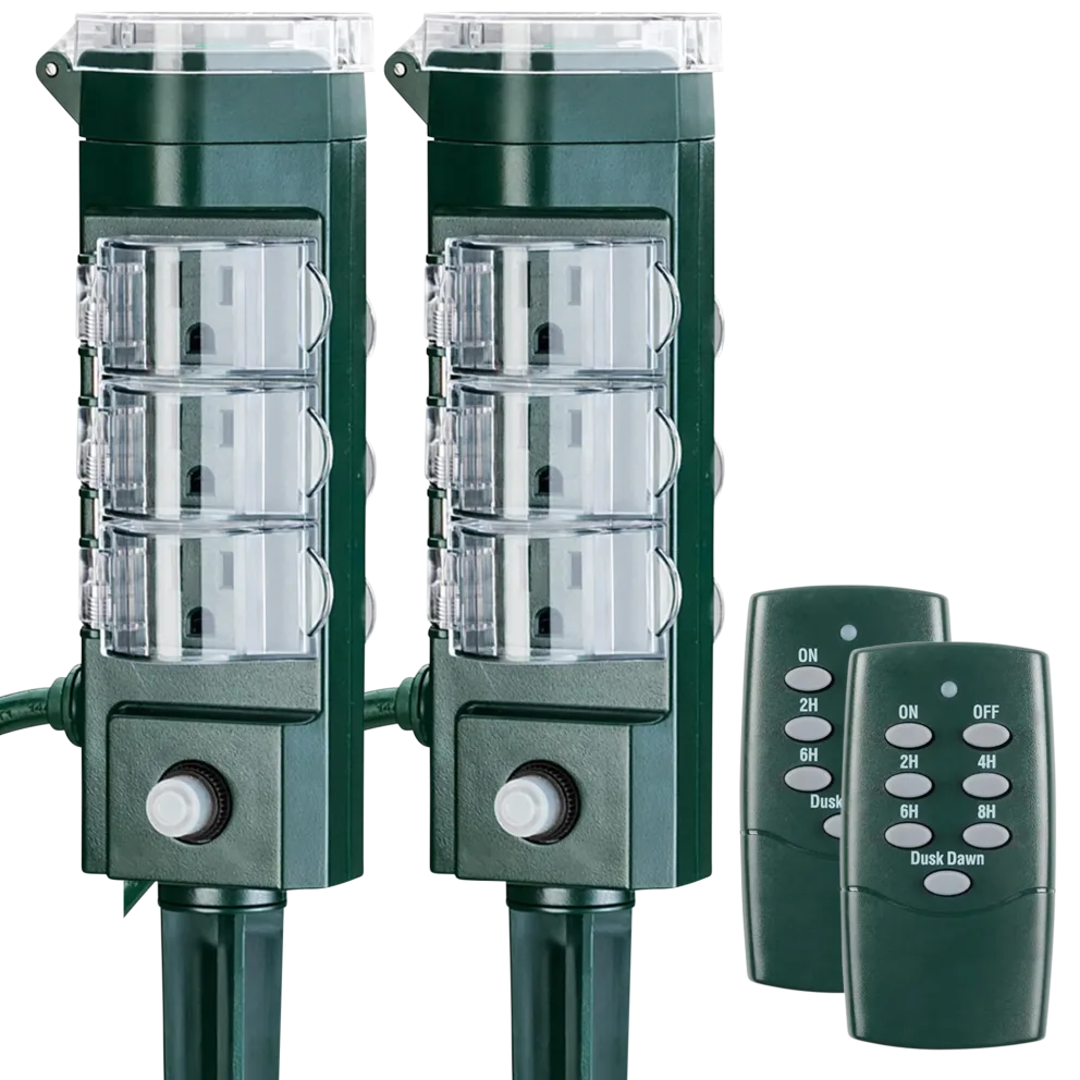 HBN Outdoor Power Strip Timer 2-Pack: $30