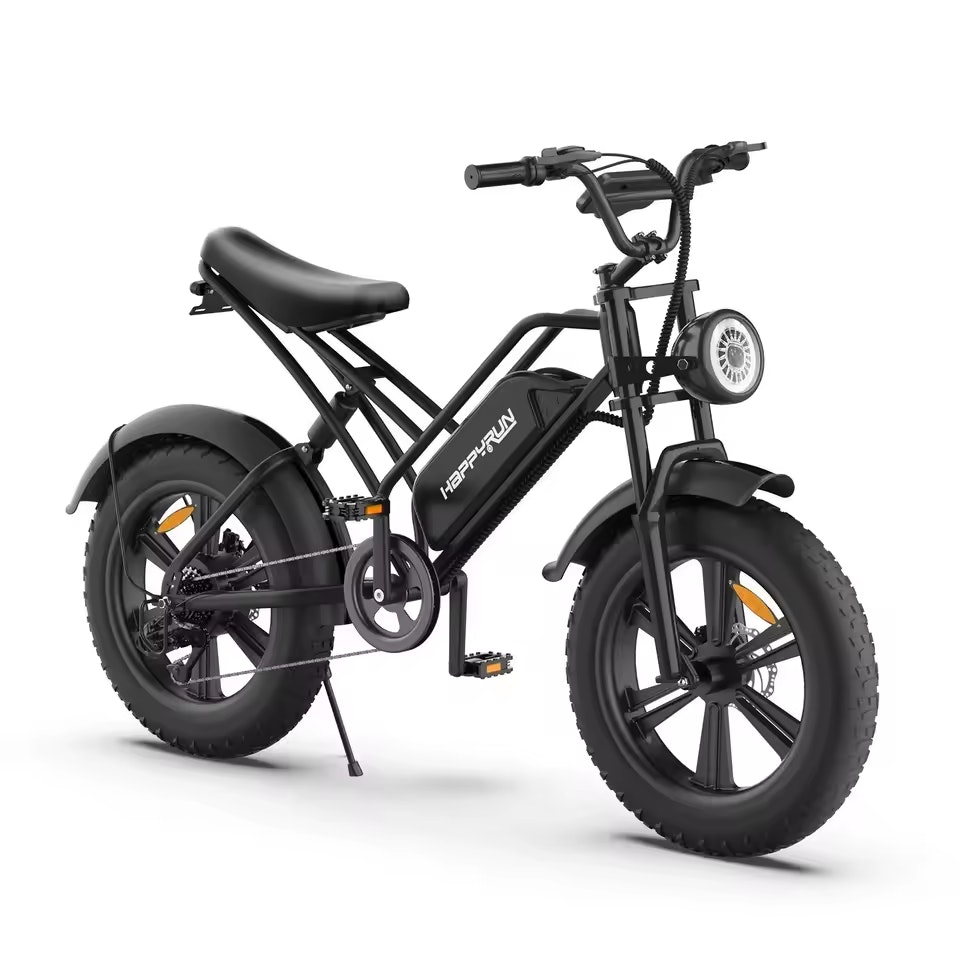 HappyRun Tank G50 750W 48V Cargo Electric Bike: $676.17